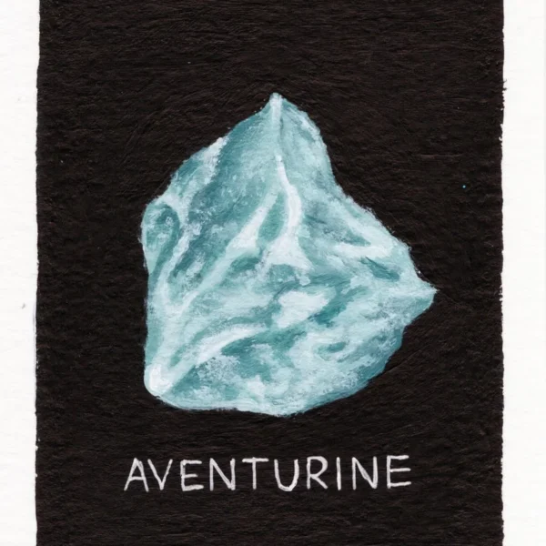 An art print of Aventurine