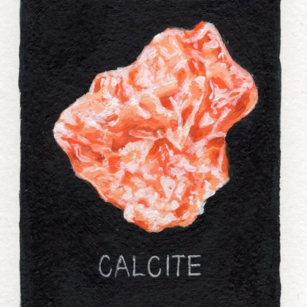 An art print of Calcite