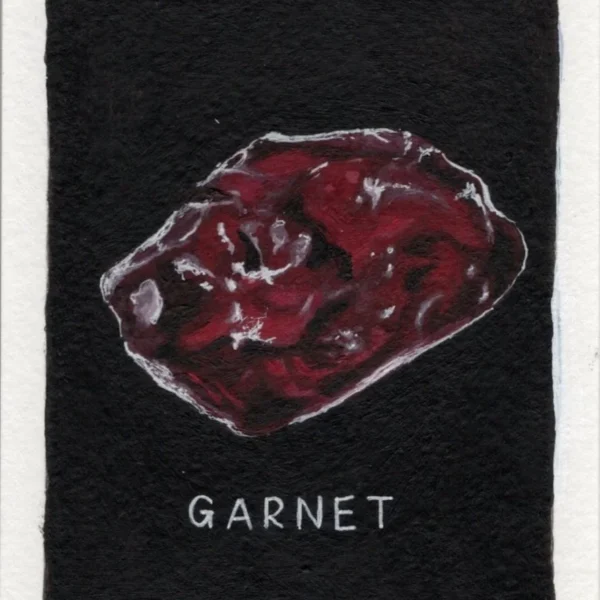 An art print of a Garnet