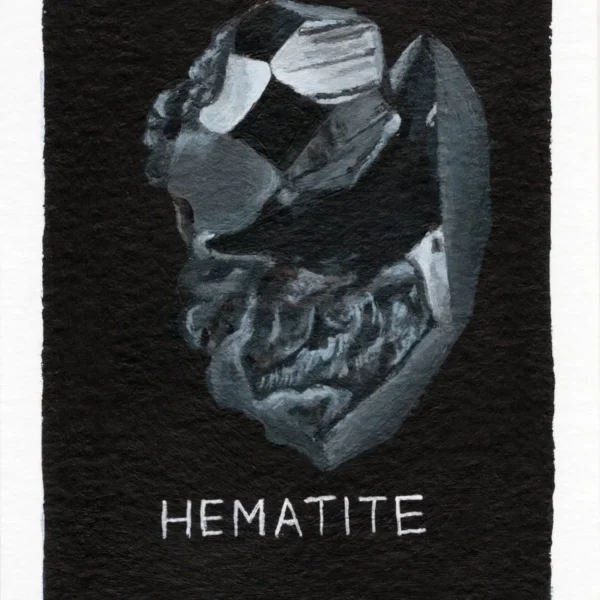 An art print of Hematite