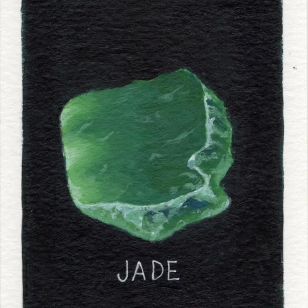 An art print of Jade