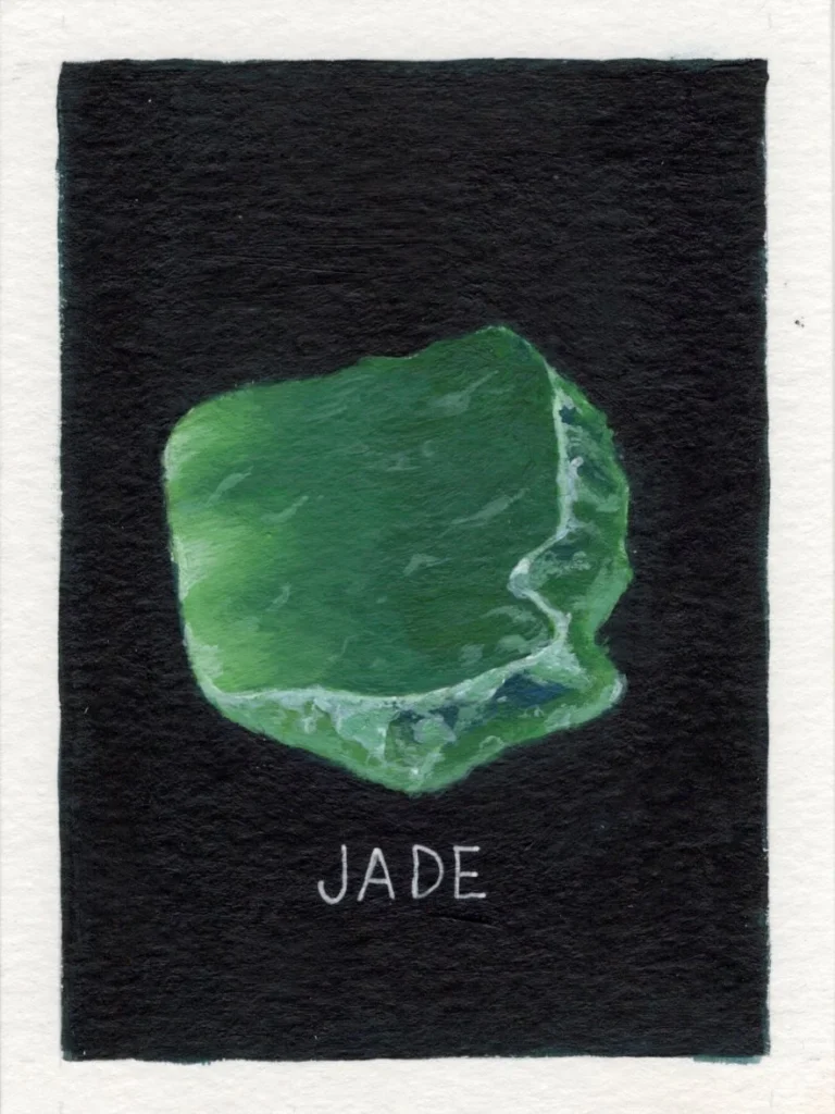 An original art print of Jade