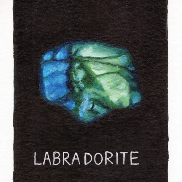 An art print of Labradorite