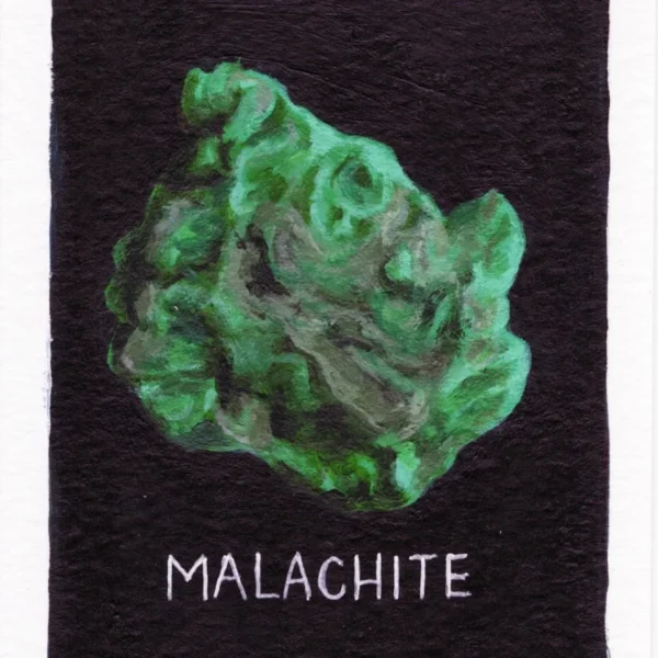An art print of Malachite