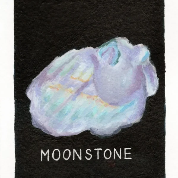 An art print of Moonstone