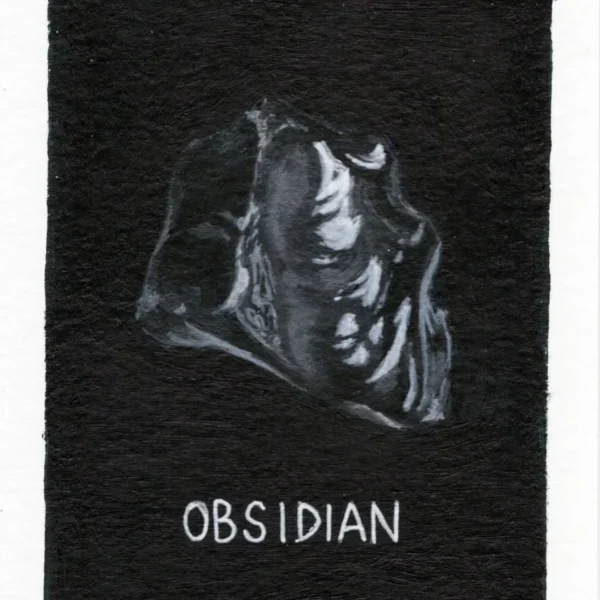 An art print of Obsidian