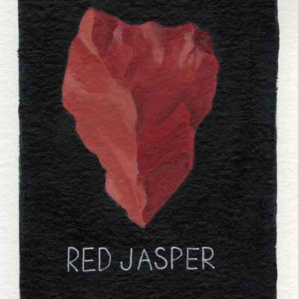 An art print of Red Jasper