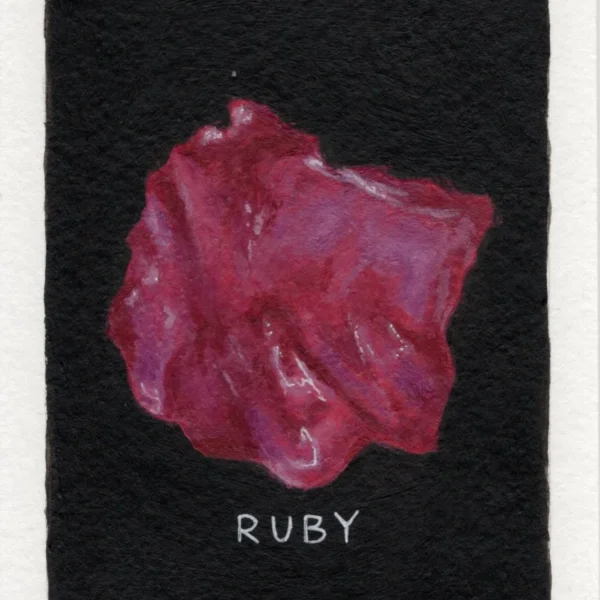 An art print of a Ruby
