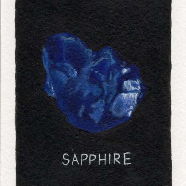 An art print of Sapphire