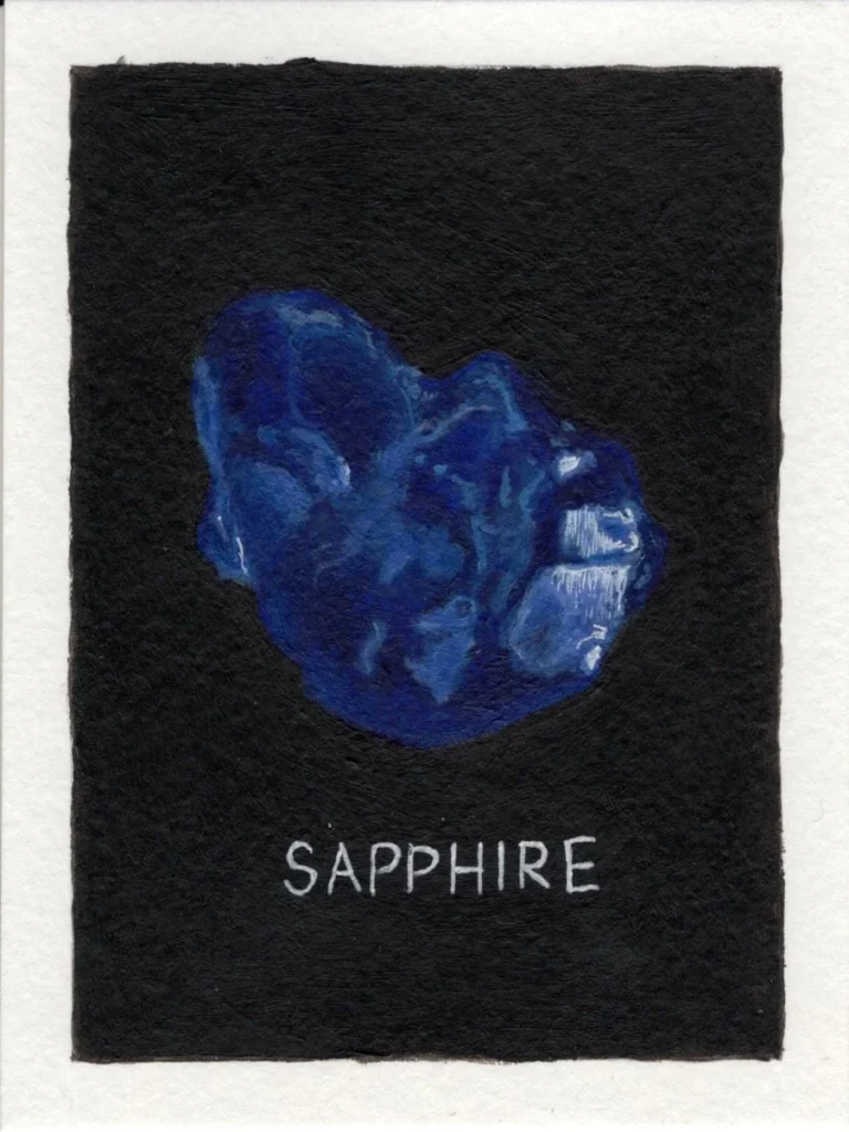An original art print of Sapphire