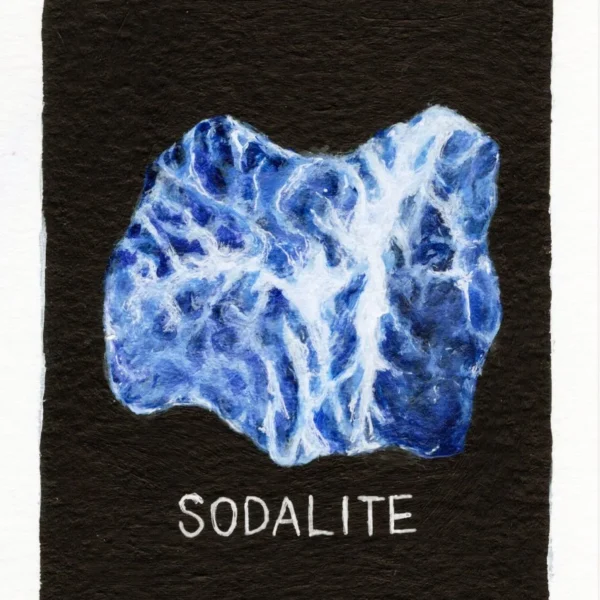 An art print of Sodalite