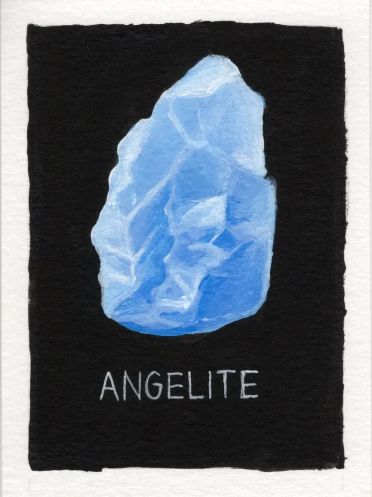 An original art print of Angelite