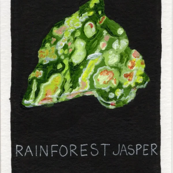 An original art print of Rainforest Jasper