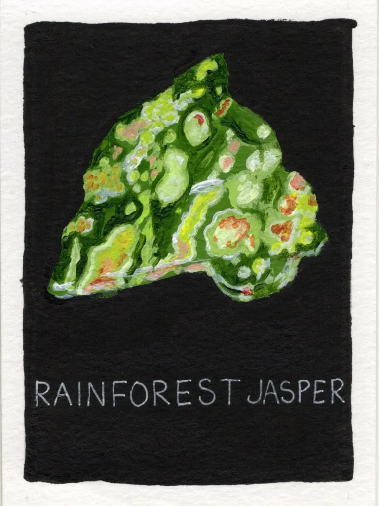 An original art print of Rainforest Jasper