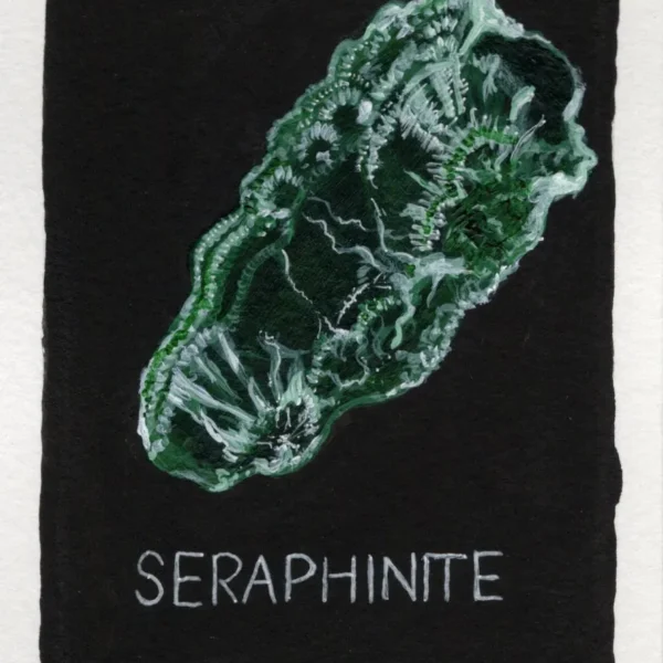 An original art print of Seraphinite