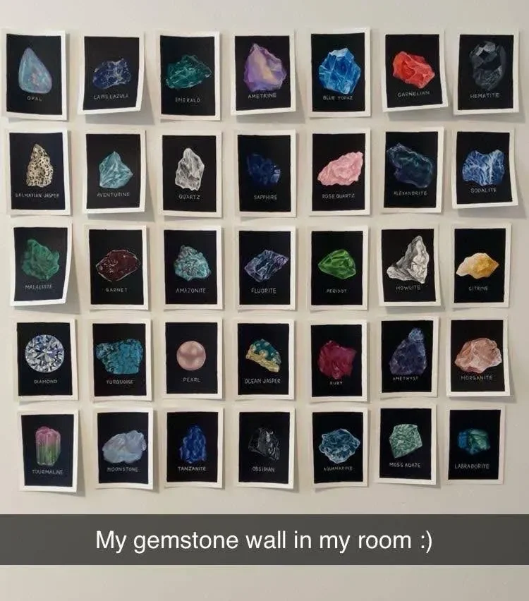 From Certified Diamontologist to Artist: The Story Behind My Latest Gemstone Art Prints